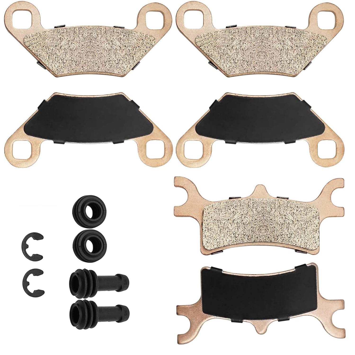 Pastiglie freno anteriore e posteriore sinterizzate per Polaris Sportsman | per Polaris Sportsman 400 450 500 600 700 800 Magnum Scrambler Trail Blazer Trail Boss Xpedition 250 325 330 425 500