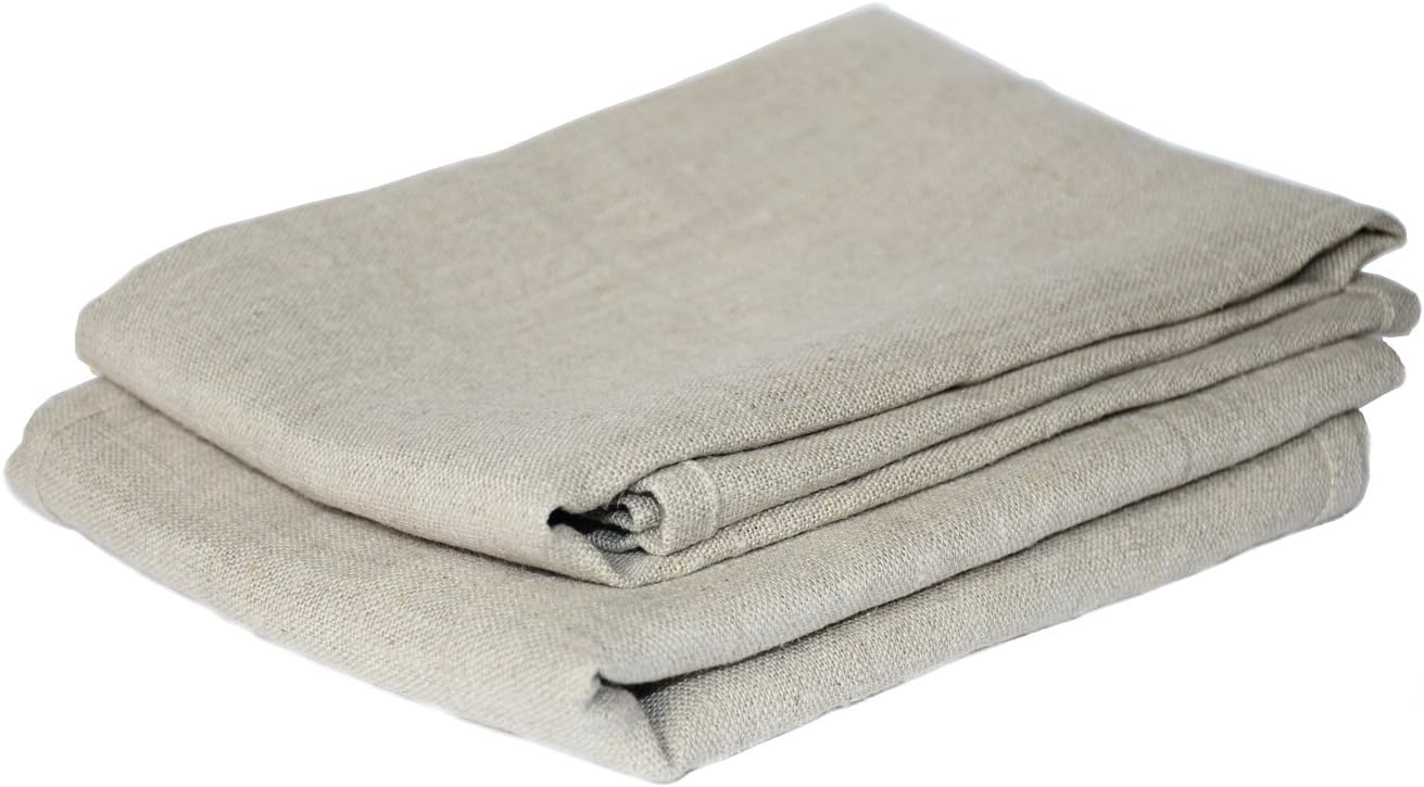 Bakers Couche (Professional Set 26"x34"&26"x23") Pure Flax Linen 100% Bake Ware Canvas Bread Baguettes loafs Proofing Cloth