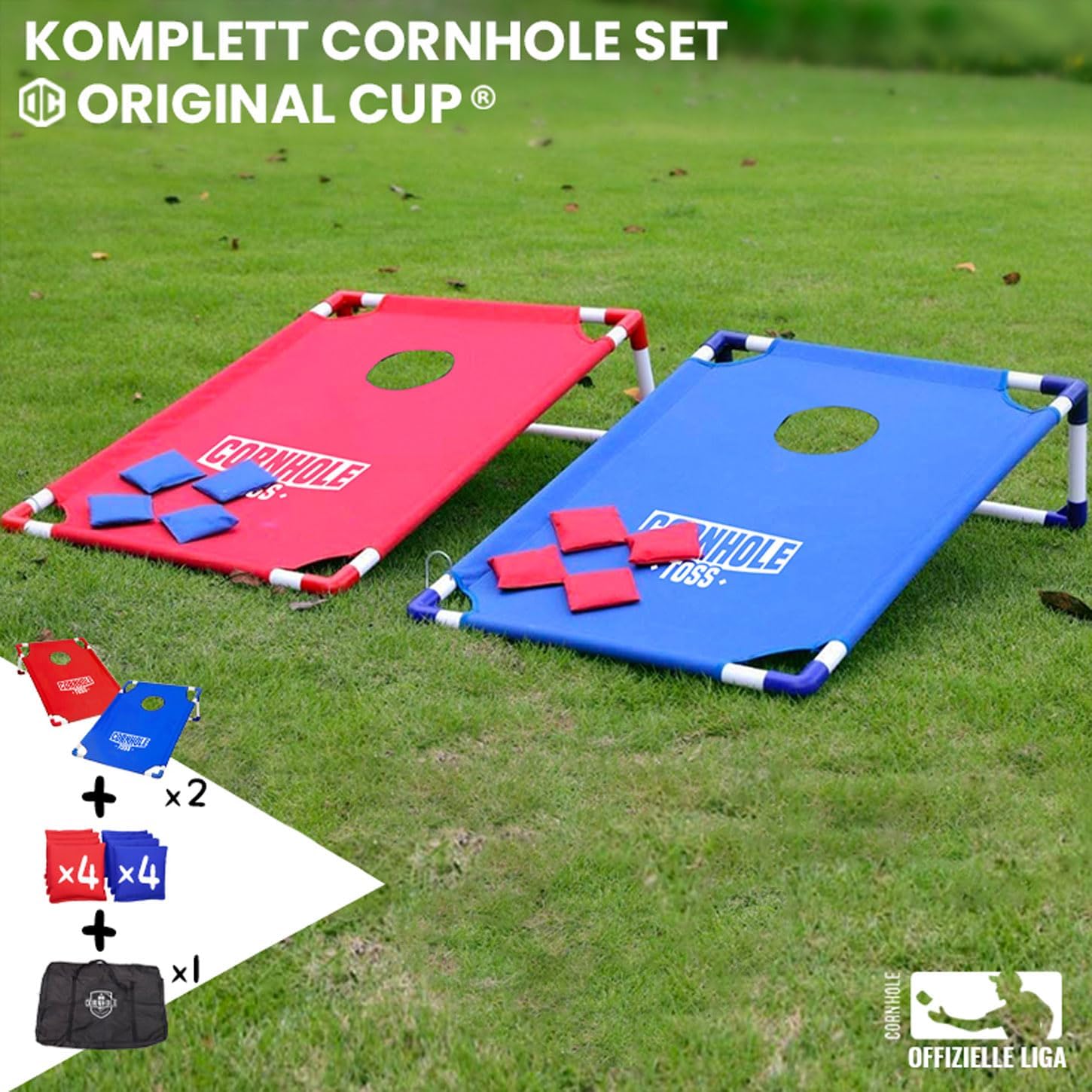 Cornhole játék használat közben