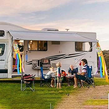 9KM DWLIFE Rainbow Windsock 2 Pieces Wind Sock Outdoor Colorful Spiral Spinner For Garden Backyard Tent Caravan Camping Colorful Flag Decoration (1M,39Inch