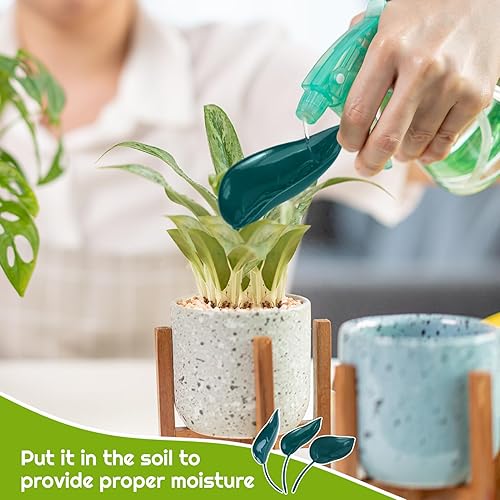 Miniatura 4 de Guiqulai 16 dispositivos de embudo de riego de plantas, riego de plantas de interior, inserto de maceta de hojas, dispositivo de riego por goteo,