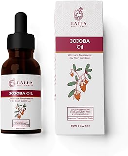 زيت جوجوبا لبشرة وشعر بمظهر صحي من لالا، 60 مل