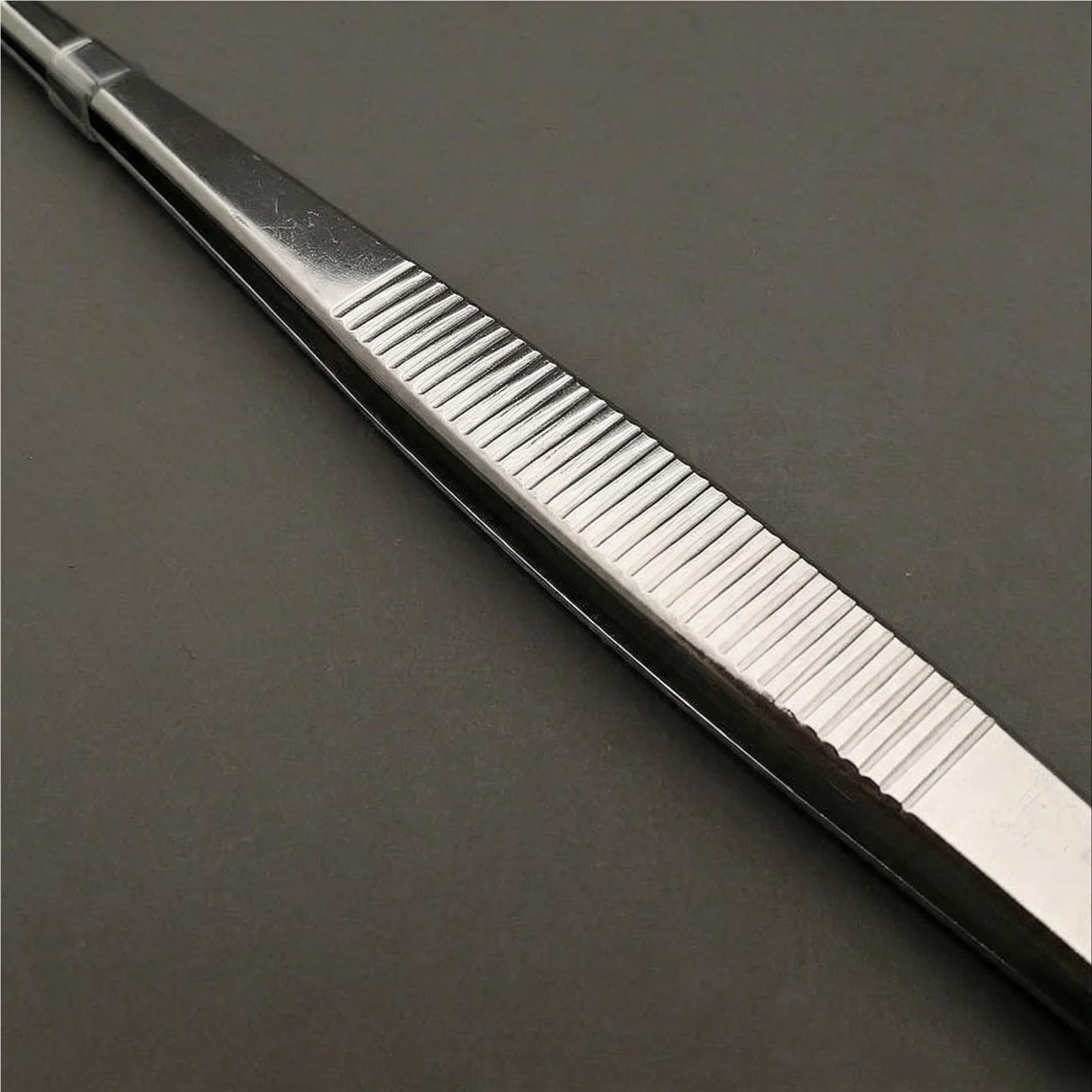 5pcs/10pcs Curved Tweezer 12.5/14/16/18/20/25/30cm Thicken Medical Surgical Tweezer for Laboratory(20cm 5pcs)