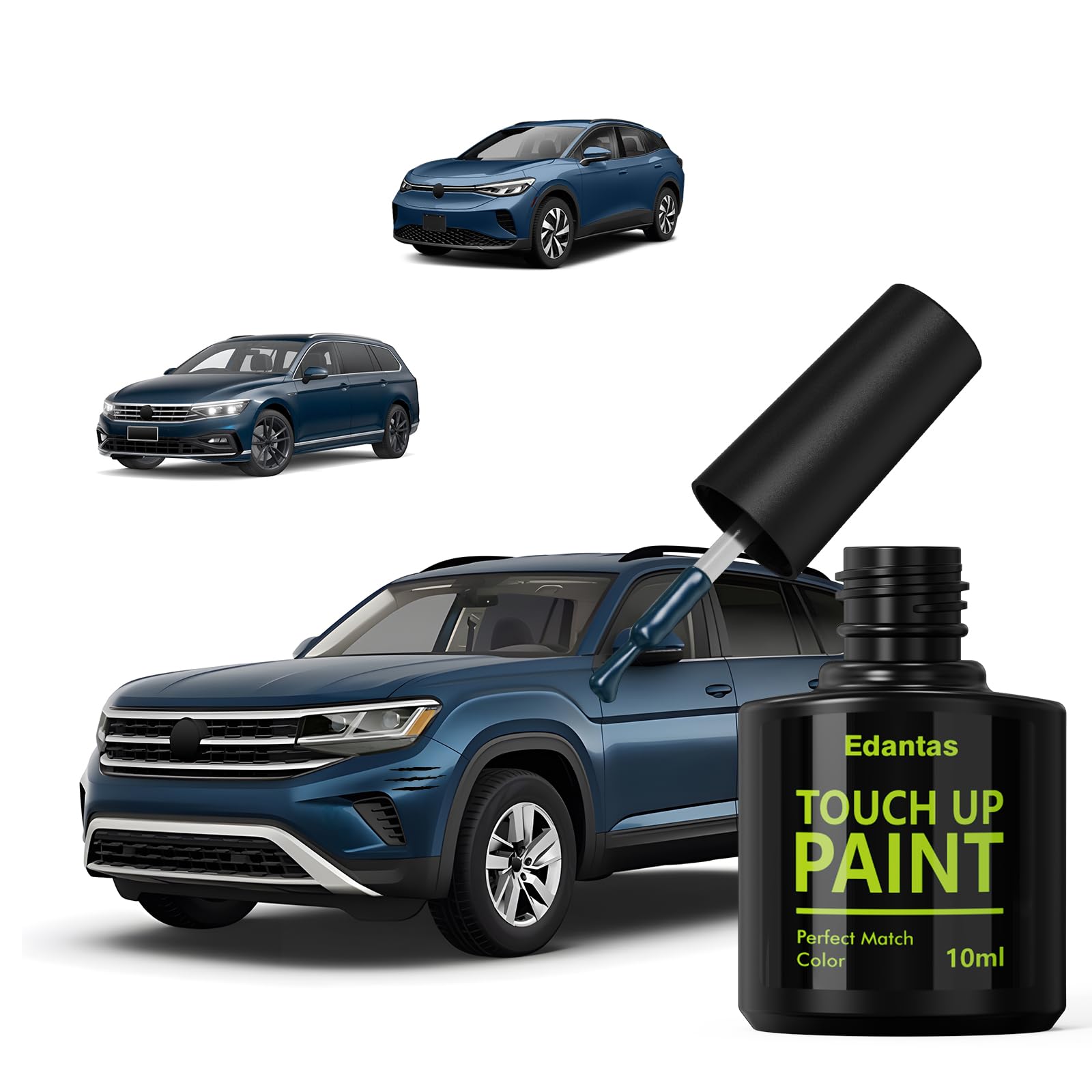 LP5Y Tourmaline Blue Touch Up Paint for Volkswagen Cars, Professional Auto Touch-up Paint Scratch Repair Kit, Automotive Paints Exact Match Compatible with Atlas/ID4/Passat