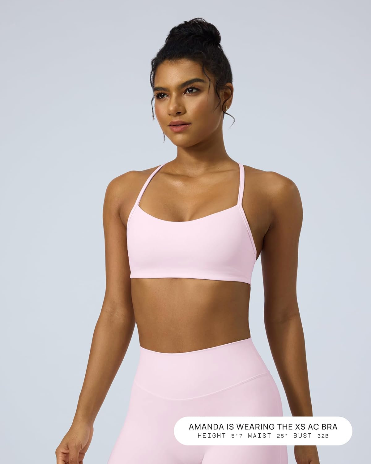 PAVOI ACTIVE Yoga Racerback Bras for Women - Buttery Soft Low Support Scoop Neck Y-Back Thin Strap Sports Bra - FlexFlow