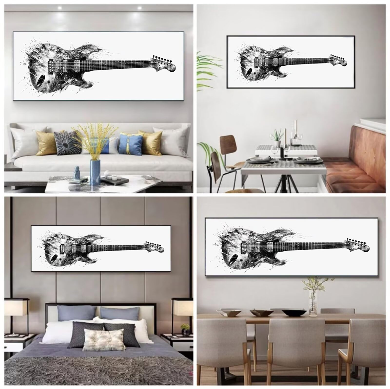 Instrumenty muzyczne, zestawy do malowania diamentowego dla dorosłych, duże zestawy artystyczne z diamentami dla dorosłych, DIY, okrągłe, pełne wiercenie, klejnot, sztuka, mozaika, zestawy dla