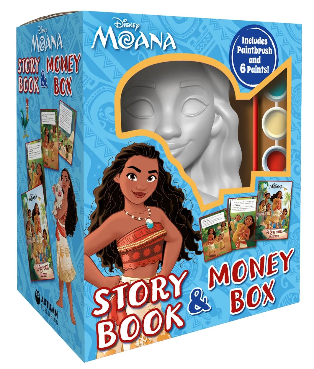 Disney Moana: Story Book & Money Box