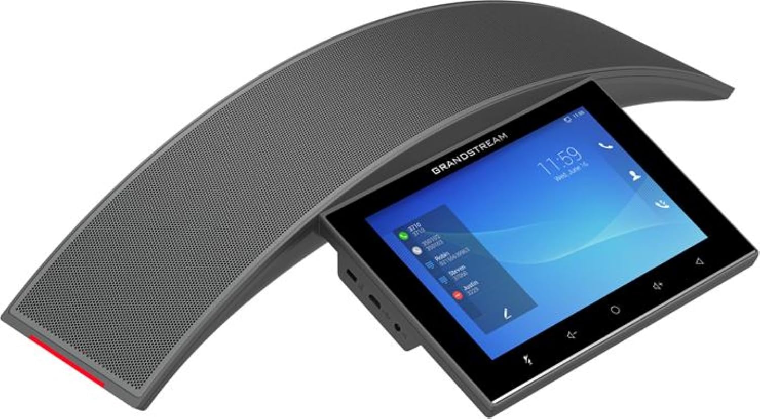 Grandstream GAC2570 Conference IP Phone | 7-Inch Color Touch Screen | Wi-Fi 6 | Built-in Battery | PoE Injector Included