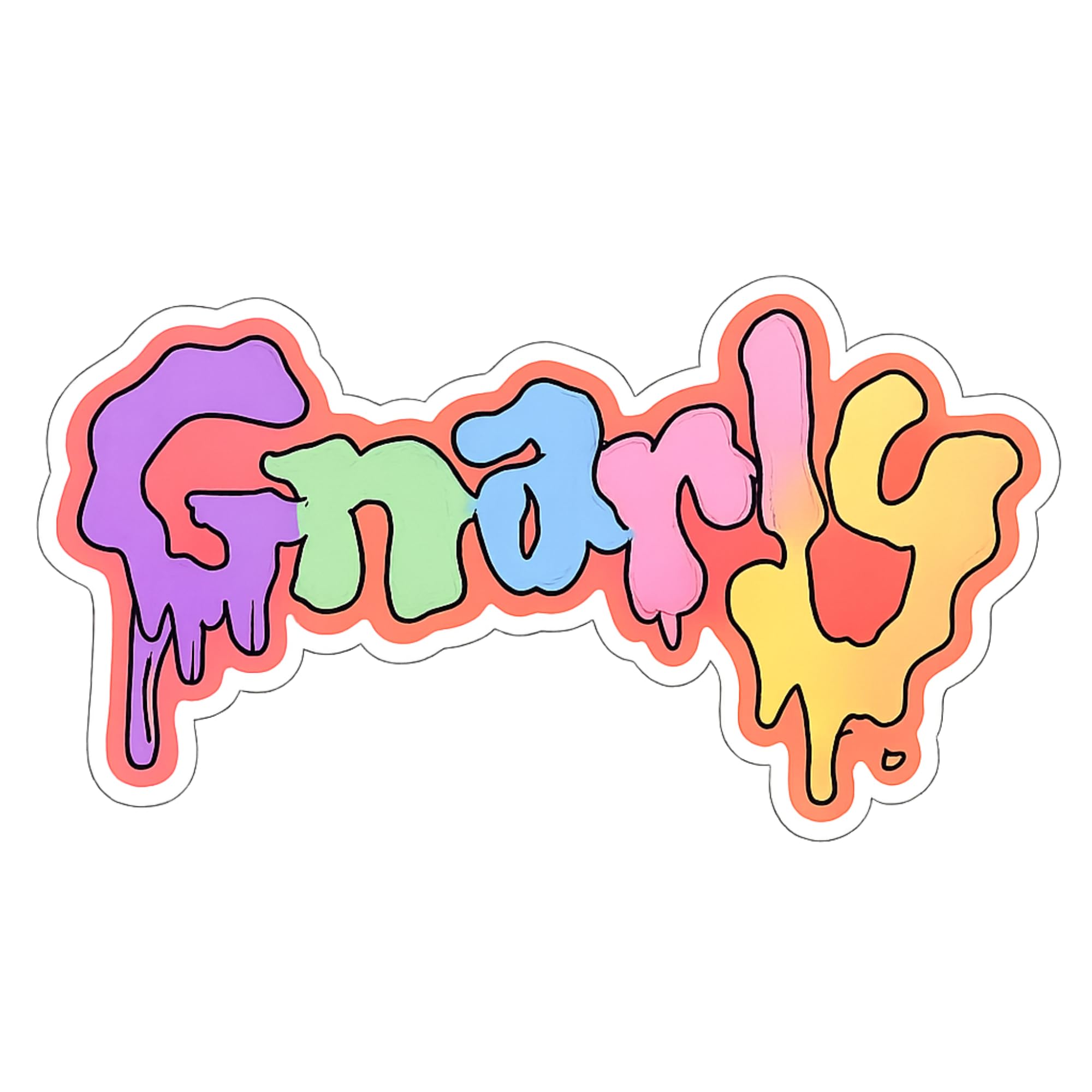 Amazon.com: Katseye Inspired Gnarly Vinyl Sticker Pack, 3 Drip