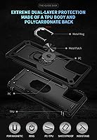 Vista 6 de Funda para Motorola Edge+ Plus 2023 / Edge 40 Pro, para Moto Edge Plus (2023), funda protectora de doble capa resistente resistente [grado militar]