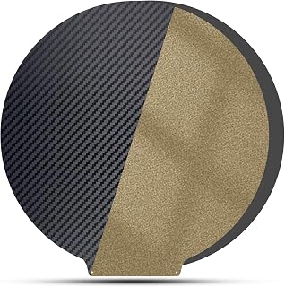 Upgraded Flsn T1 Pro Build Plate Smooth/Textured PEI Sheet for Flsn Super Racer PET+ PEI Spring Steel Plateform Round 270mm/10.6in in Dia with Magnetic Bed for Flsun SR, QQ-S Pro 3D Printers.