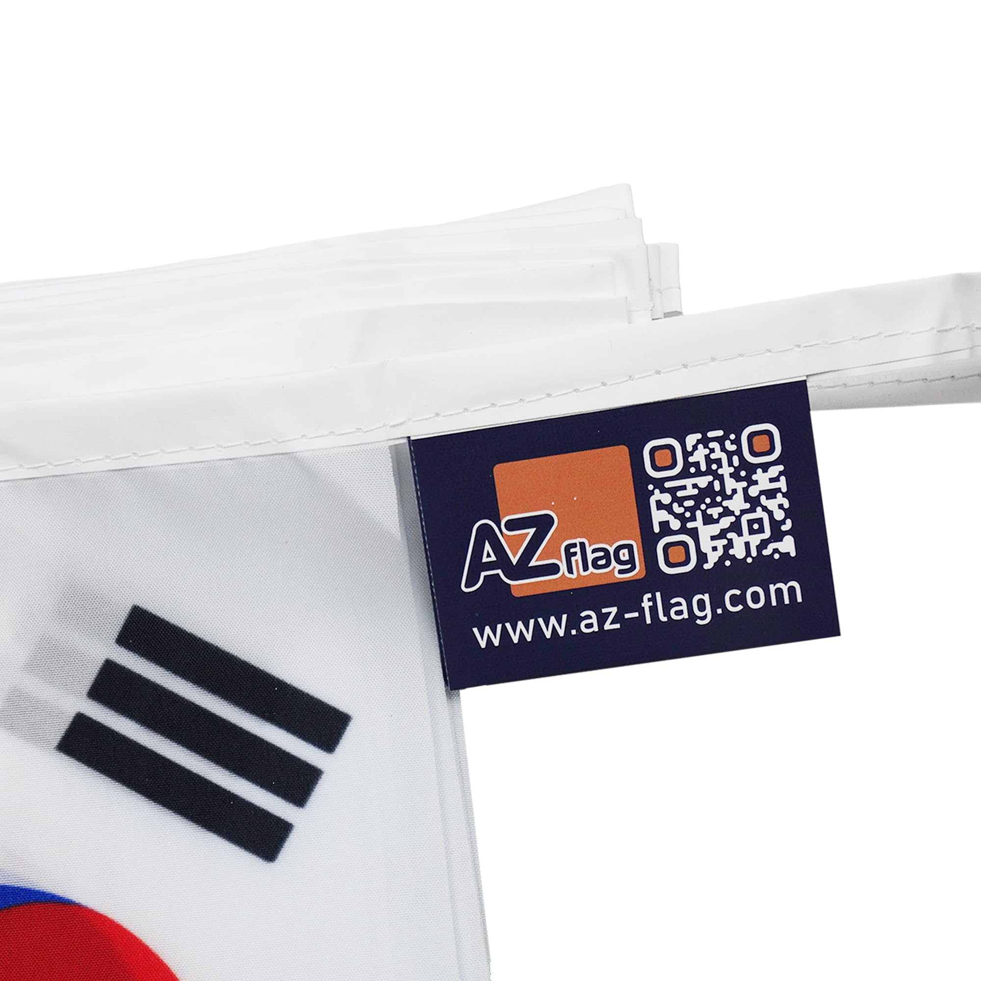 AZ FLAG South Korea Bunting Flag, 20 Ft Garland with 20 Small South Korean Flags 8'' x 6'', 100% Polyester String Pennant, 6 meters — view 4