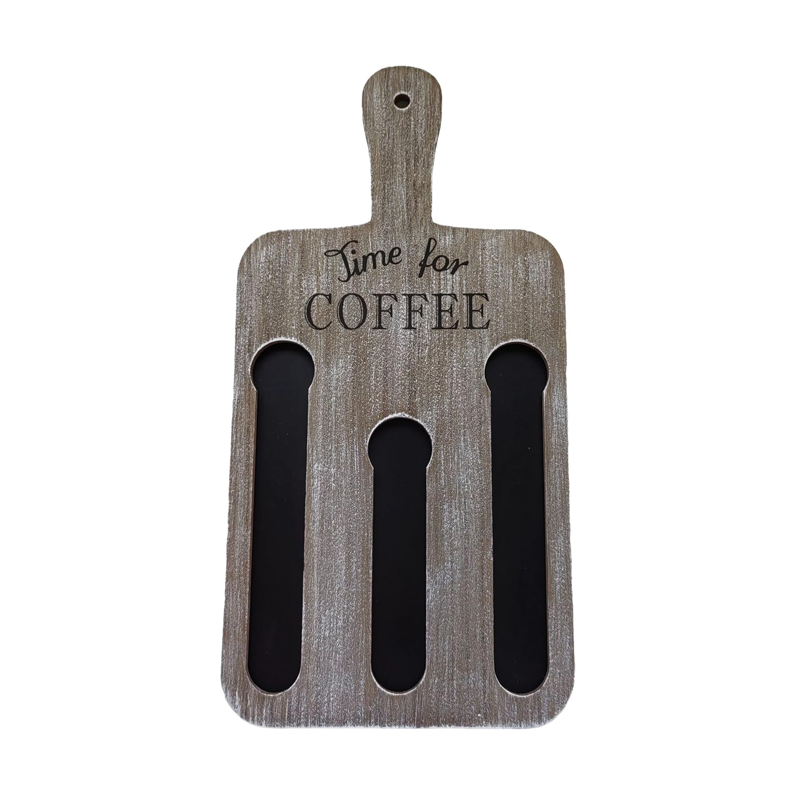 Buxuaaaa Space Saving Wood Coffee Pods Rack Wall Mounted Espresso Pods Holder for Kitchen or Wall Coffee Corner Accessory Espresso Holder