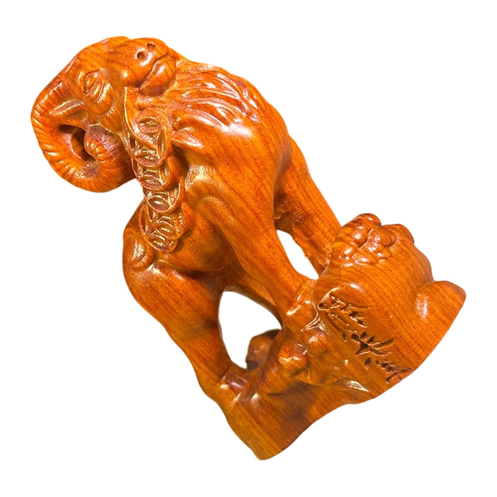Zxfdsfdbnm Artistic Goat Statue Premium Timbers Materials Home Accent Nature Lover Wooden Sheep Figurine