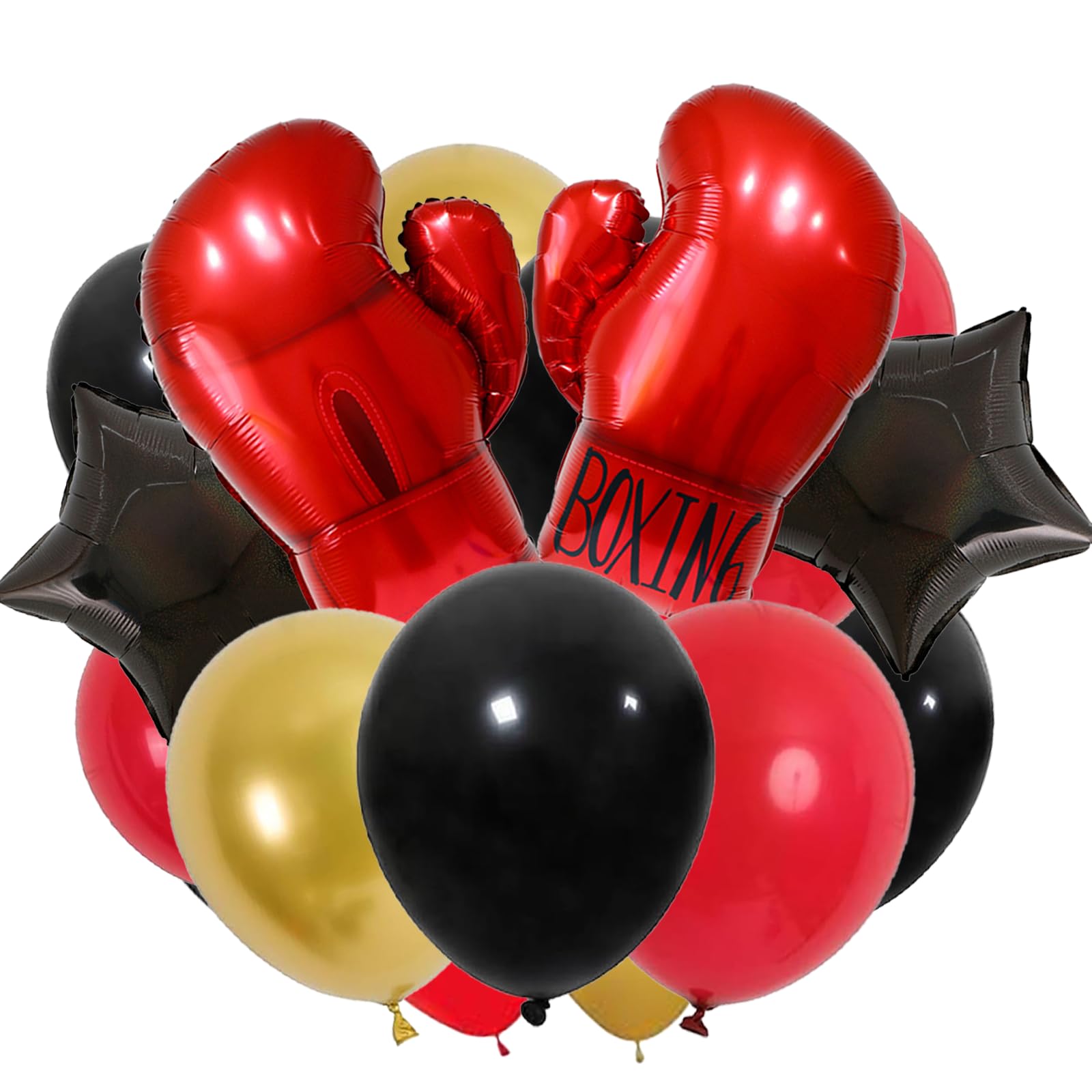 Red Boxing Gloves Balloons Boxing Balloons for Boxing Birthday Party Decorations Fight Night Decorations Wrestling Party WWE Party Boxing Sports