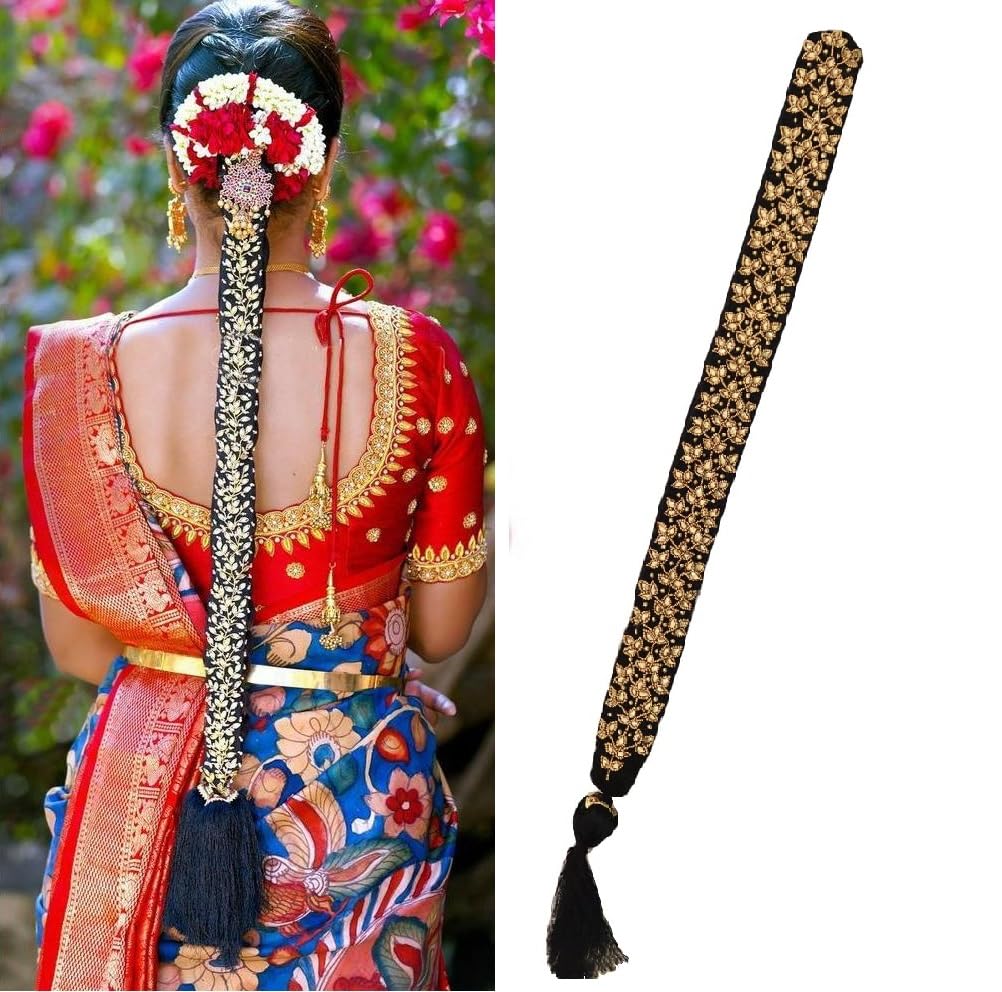 THANU'S CRAFT Traditional jadai alangaram savaram jada Bharatanatyam