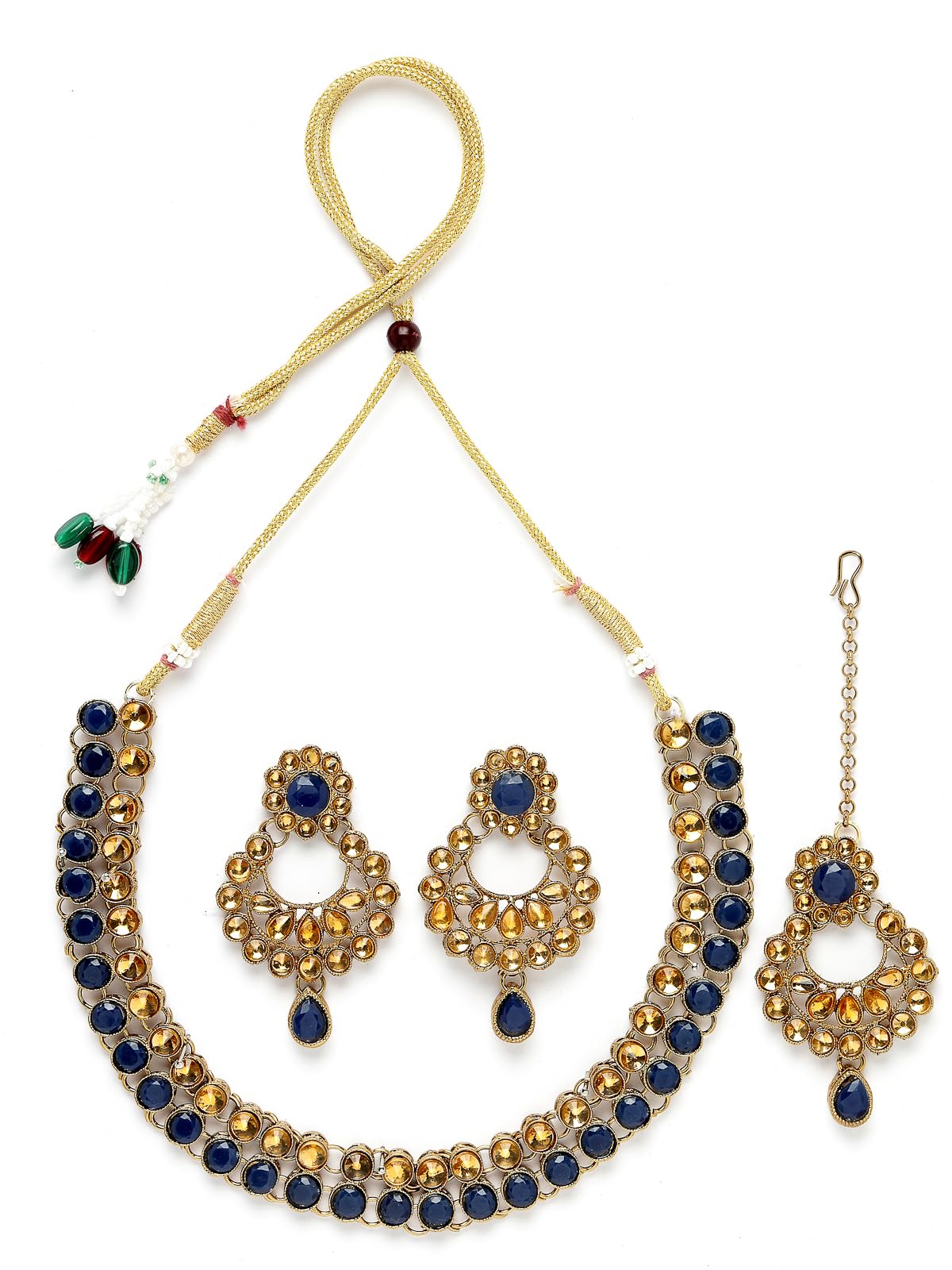 See full amazon price history chart for Sukkhi Latest Fashionable Gold Plated AD Stones Studded Blue Collarbone Necklace Set With Floral Dangler Earrings Maangtik| Jewellery Set For Women And Girls|NS106009 Sukkhi Latest Fashionable Gold Plated AD Stones Studded Blue Collarbone Necklace Set With Floral Dangler Earrings Maangtik| Jewellery Set For Women And Girls|NS106009 (B0CPPBB1H7) Amazon Price History, Amazon Price Tracker