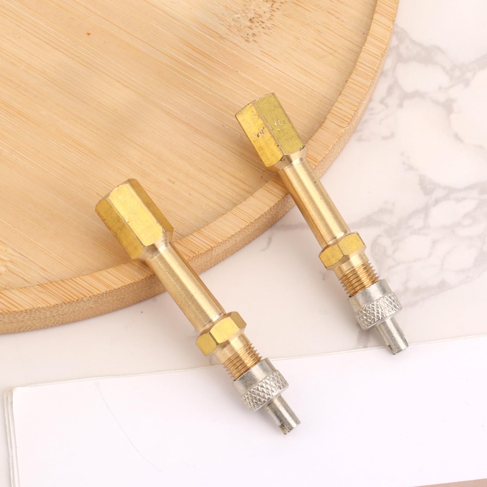 12 Pezzi Prolunga Valvola Adattatore, 19/27/39 mm Metallo Pneumatici Estensione Valvola e 6 Tappo per Valvola, per Monopattino Elettrico M365, Auto 12 Pezzi Prolunga Valvola Adattatore, 19/27/39 mm Metallo Pneumatici Estensione Valvola e 6 Tappo per Valvola, per Monopattino Elettrico M365, Auto