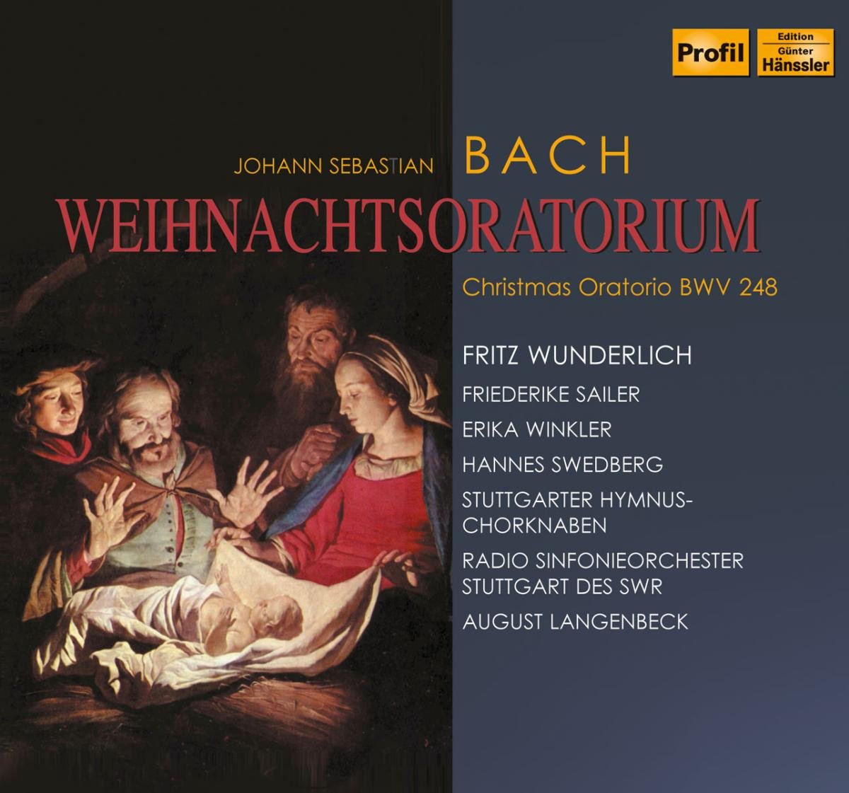 J.S BACH: CHRISTMAS ORATORIO