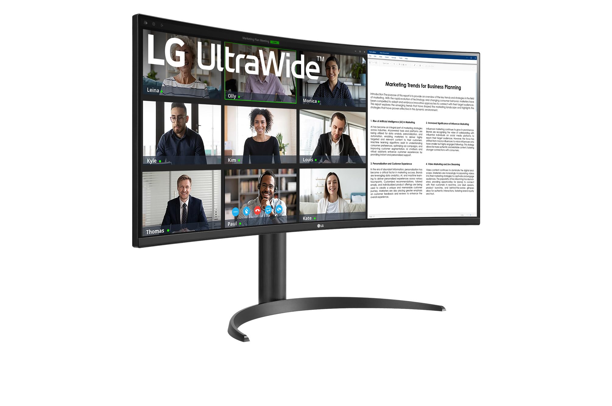 LG 34WR55QC-B