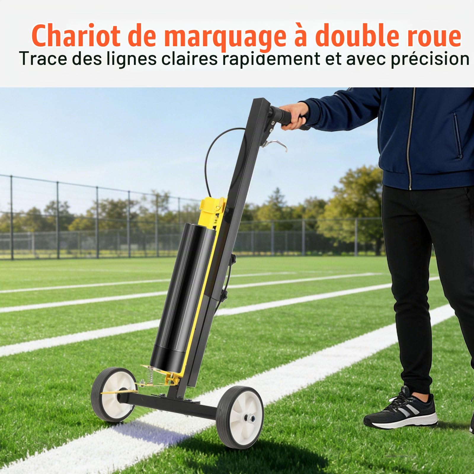 Machine De Marquage De Peinture routier, traceur de lignes, applicateur de peinture en aérosol, Applicateur De Marquage De Surface RoutièRe, pour routes, usines, garages, stades