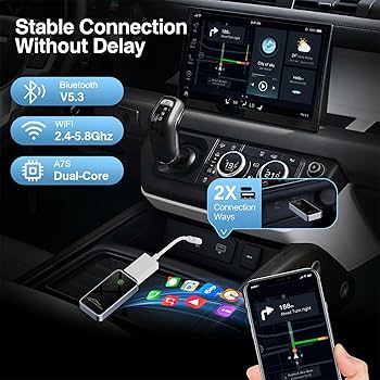 Amazon.com: Wireless CarPlay Adapter for Apple - 2025 Slim