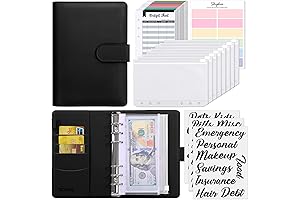 Budget Binder Money Organizer: SKYDUE Money-Saving System