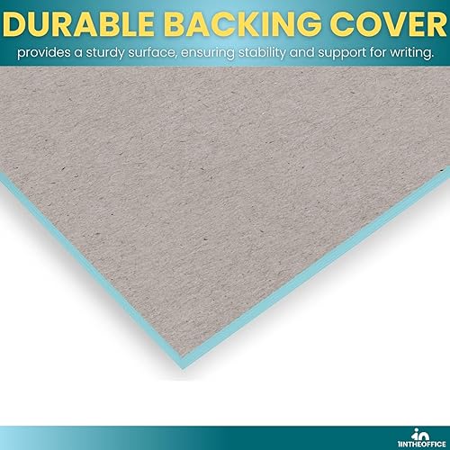 Miniatura 6 de 1InTheOffice Bloc de notas legales de 5 x 8 pulgadas, bloc de notas legales pequeños de 5 x 8, bloc de notas, bloc de notas pastel, 50 hojasbloc,