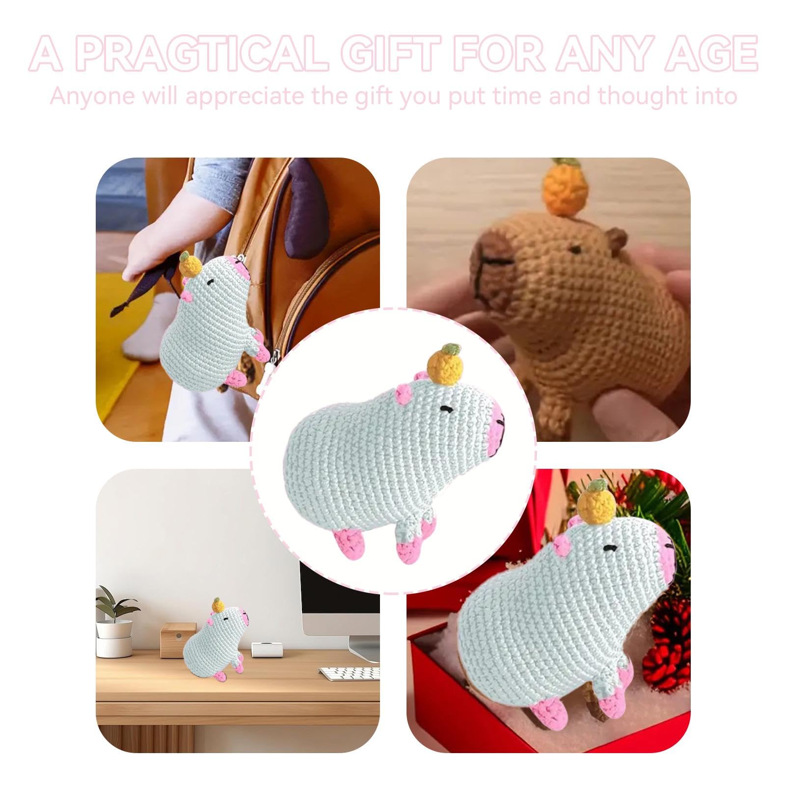 Amazon | カピバラのかぎ針編みキット - カピバラのあみぐるみ