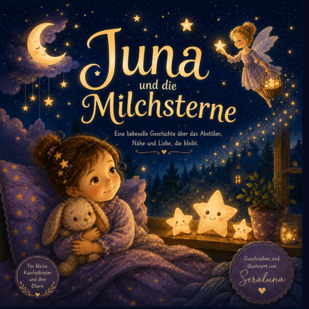 Juna und die Milchsterne: Eine liebevolle Geschichte über das Abstillen, Nähe und Liebe, die bleibt