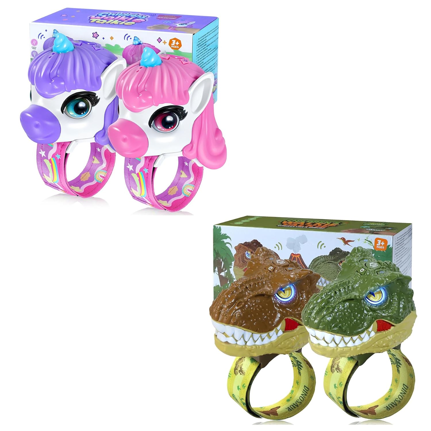 Vvinca Walkie Talkies for Kids 4 Packs