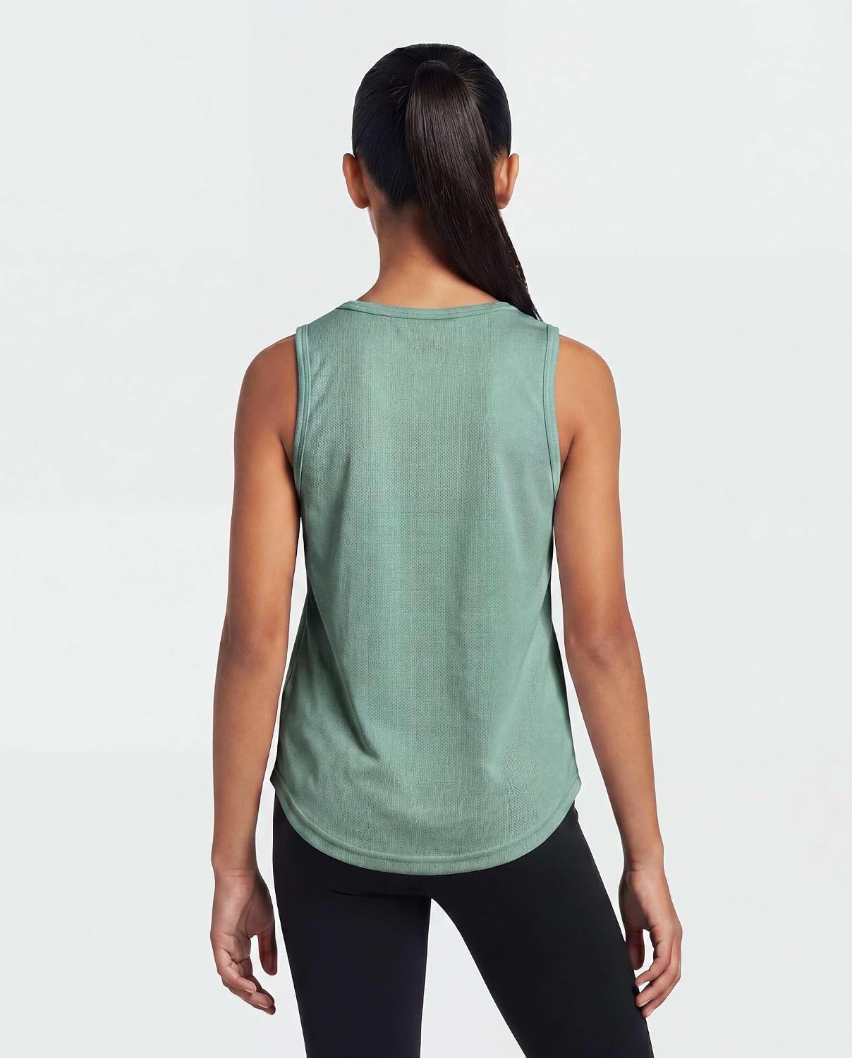 Reebok 4 Pack: Girls' Mesh Tank Tops Athletic Active Sleeveless Sports Workout Running Dance Gym Summer Cute 6-16