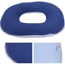 Inflatable Donut Cushion Seat, Donut Pillow Soft Cushioning Breathable Thickened Hemorrhoid Cushion for Pregnancy Perineum Tailbone Pain