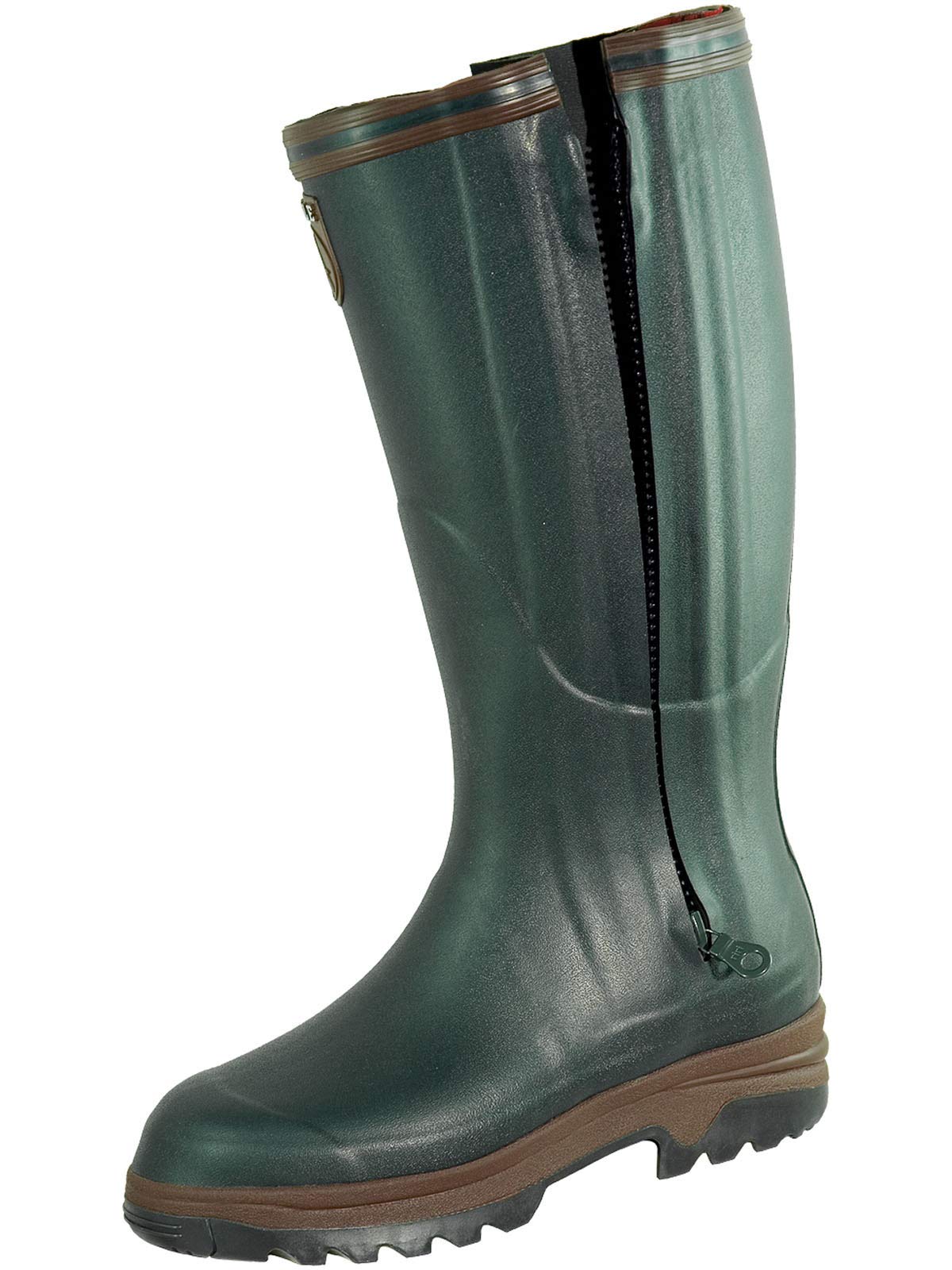 Aigle Parcours 2 Iso Open, Men’S Wellington Boots, Green (Bronze), 9 Uk (43 Eu)-image
