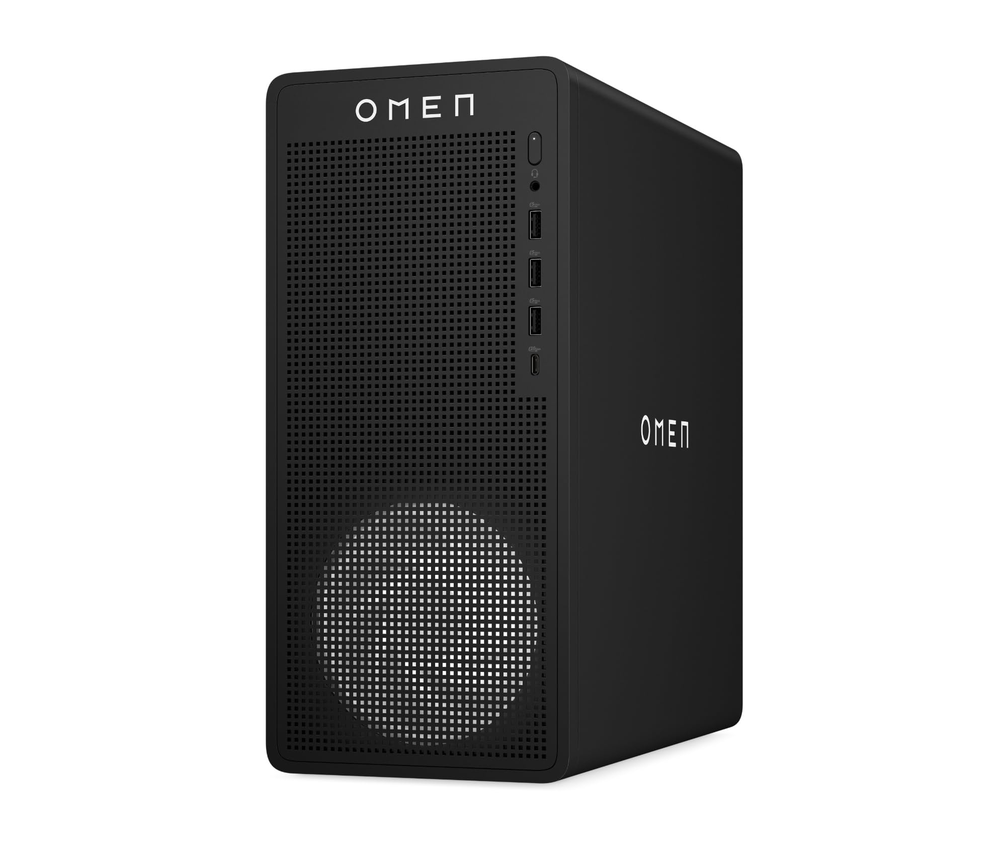 HP OMEN 16L TG03-0006sl, Desktop Gaming, Intel i7 14700F, Intel Evo, 32GB RAM, 1TB SSD, NVIDIA RTX 5060 8GB, Alluminio, 3 Mesi di PC Game Pass Inclusi, Windows 11, Nero