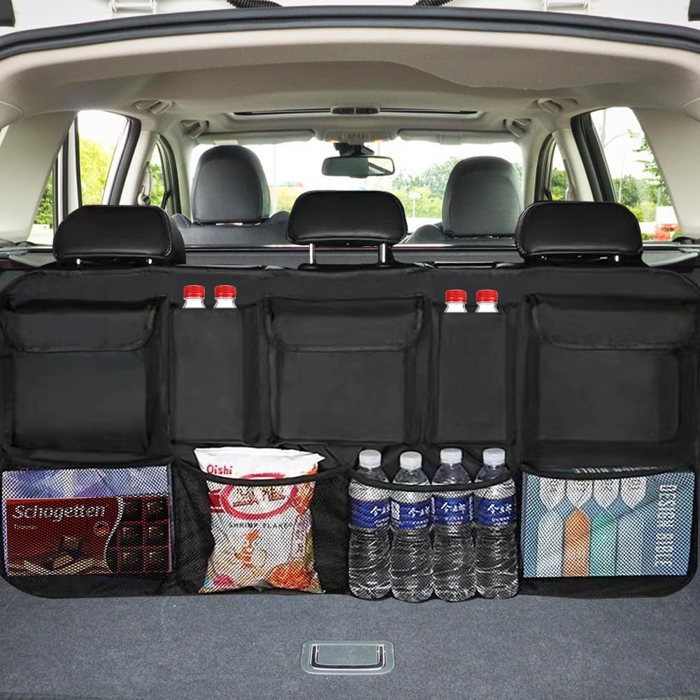 4er-Pack Auto-Netzaufbewahrungstaschen – 40x25 Cm Produktbild-Vorschau 3