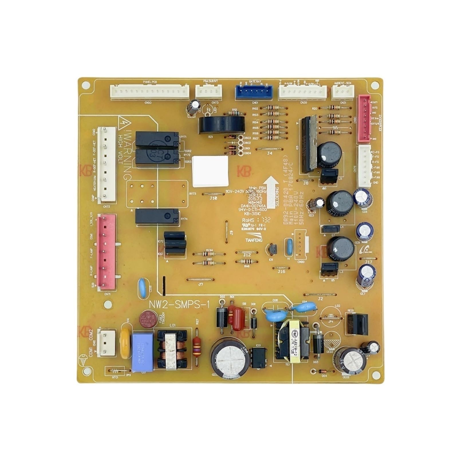 Carte mère DA92-00420T pour réfrigérateur et circuit d'alimentation DA41-00746A