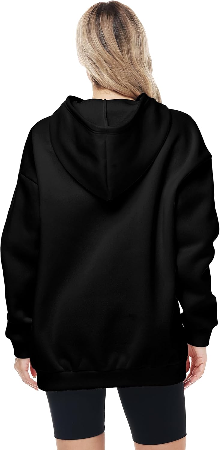 Women's Christmas Sweatshirts Oversized Hoodies Xmas Hooded Pullover with Pocket - Image 7