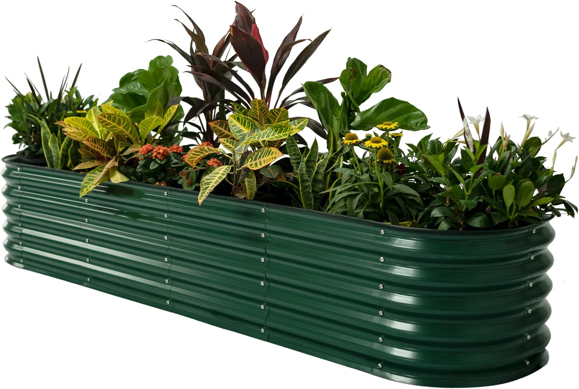 Birdies Metal Raised Garden Bed with Thermoplastic Base