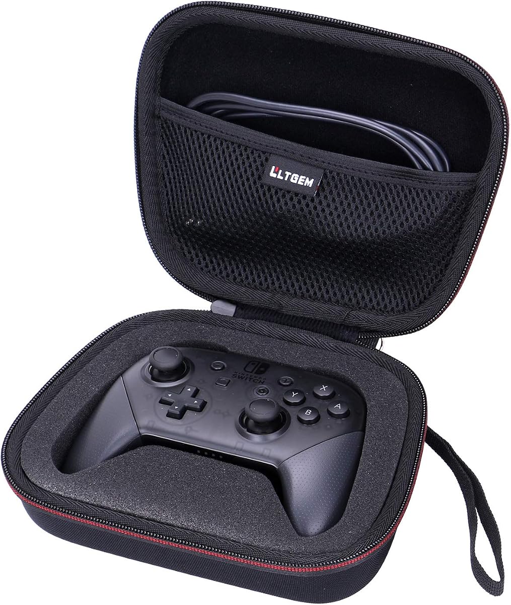 Funda LTGEM para controlador Xbox/PlayStation DualSense/GameSir G7 SE | Carcasa dura de EVA, resistente al agua, protección contra golpes, interior resistente a arañazos, solo estuche de almacenamiento de viaje portátil