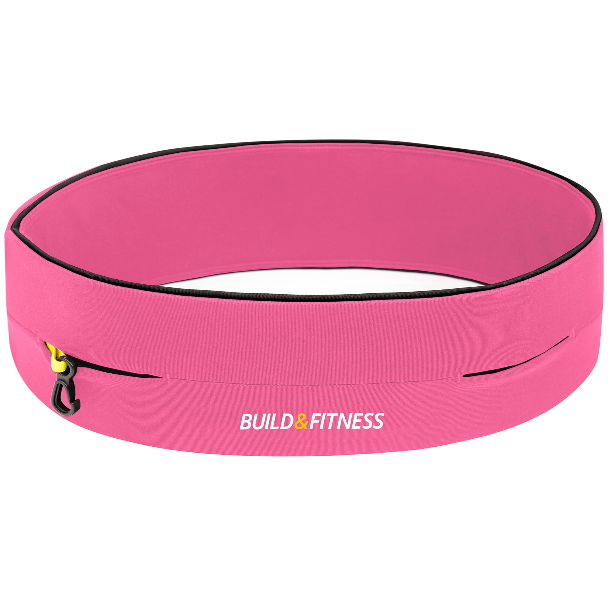 Build & Fitness Running Belt, Flip Waist Belt, Key Clip, Running Phone Holder, Running Pouch for Men and Women, Fits All iPhone's, Samsung's โ image 1