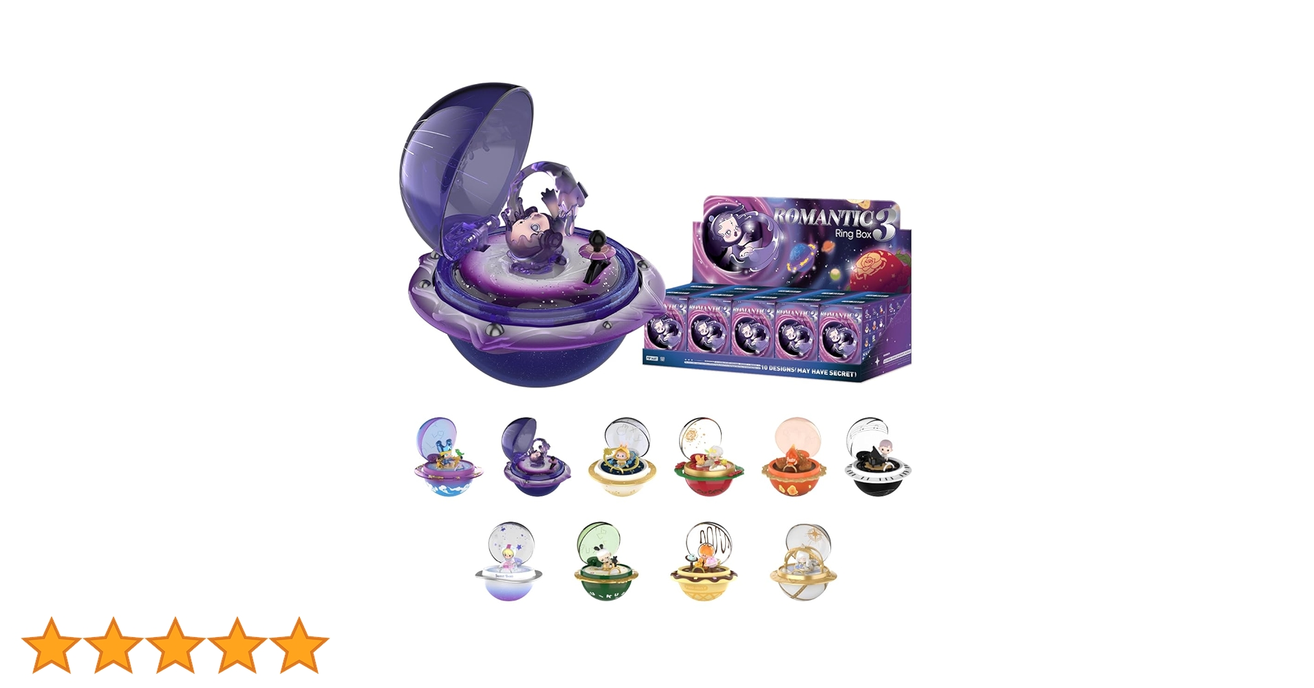 ポップマート ロマンティック リング ボックス [アソートボックス]正規品 ロマンティック リング ボックス シーンセット【アソート