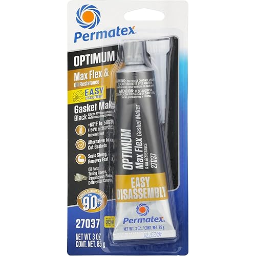 Permatex 27037 Optimum Black Gasket Maker, 3 oz