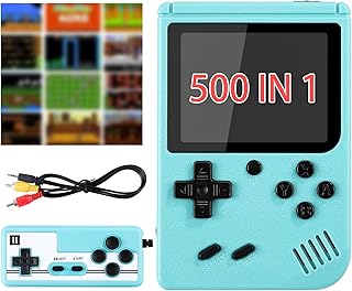 Handheld Games Consoles with 500 Classic Retro Games ,Play Portable Retro Games Console for Kids Adult, 2.8-Inch Colour Screen,Gift Christmas Birthday Presents for Kids, Adults