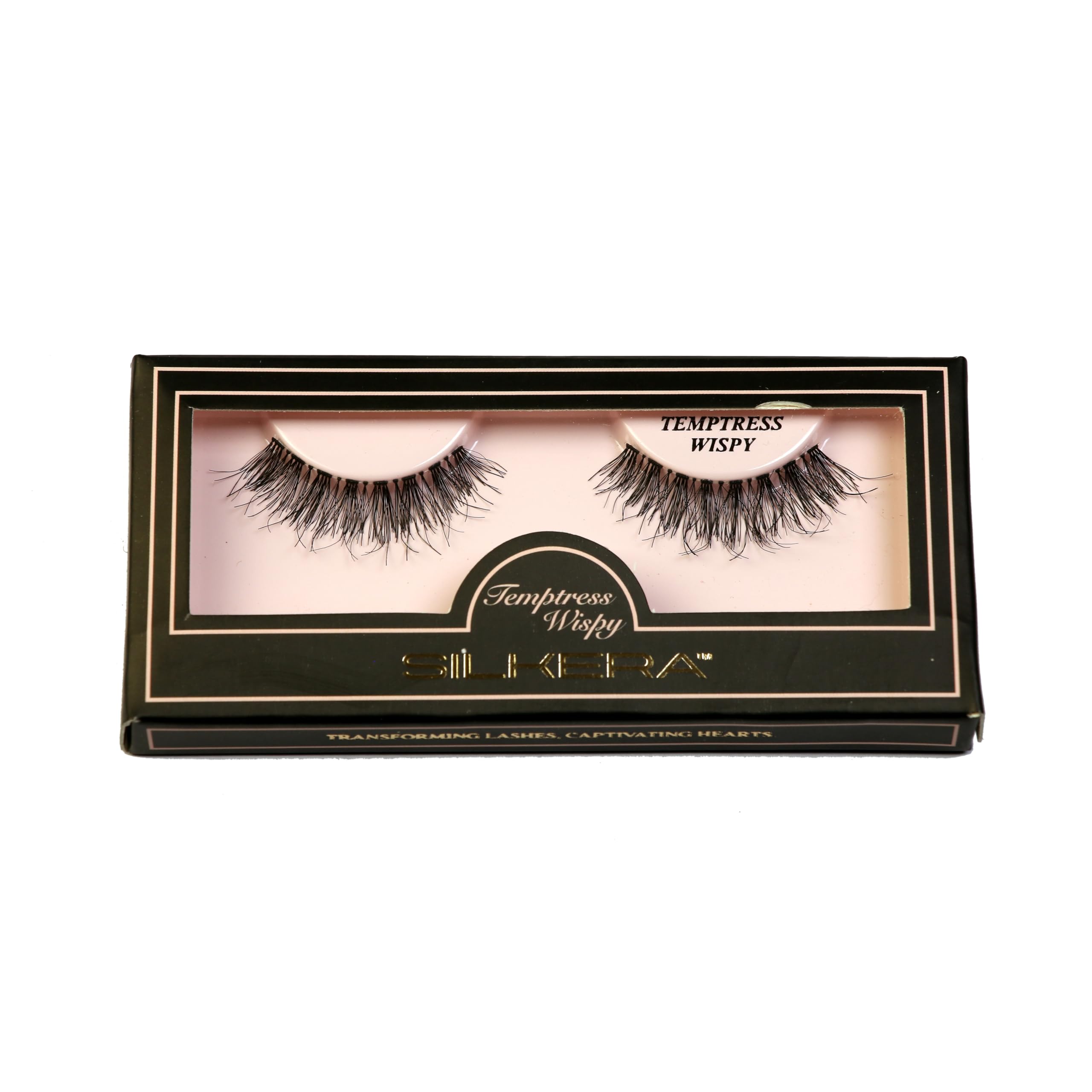 SILKERA Temptress Wispy Eyelashes | Eyelash Extension | 100% Human Hair Eyelashes | Re usable Eyelashes | DIY Eyelash Extensions (Temptress wispy)
