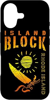 Block Island Souvenir, Rhode Island Sailing Boat Case for iPhone 17