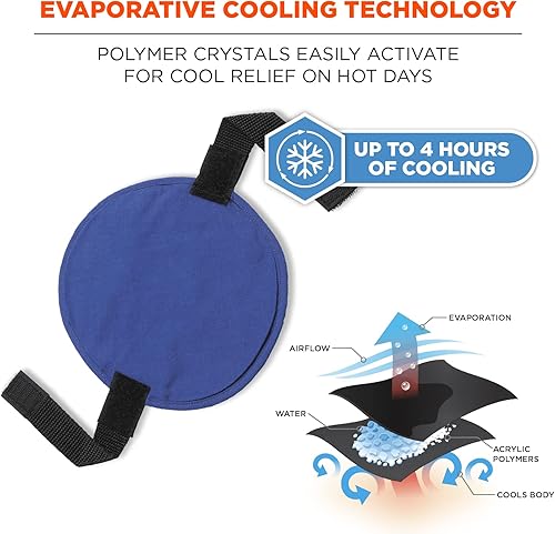 Miniatura 8 de 6716 Forro interior de enfriamiento de polímero evaporativo para casco