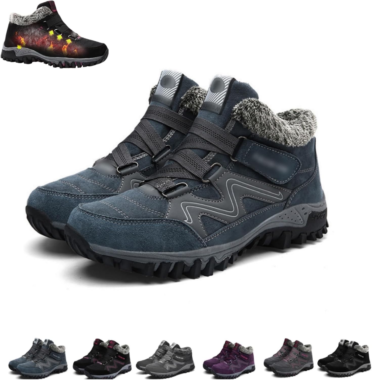 UPIKIT Indicativey Snow Boots, Indicativey Winter Snow