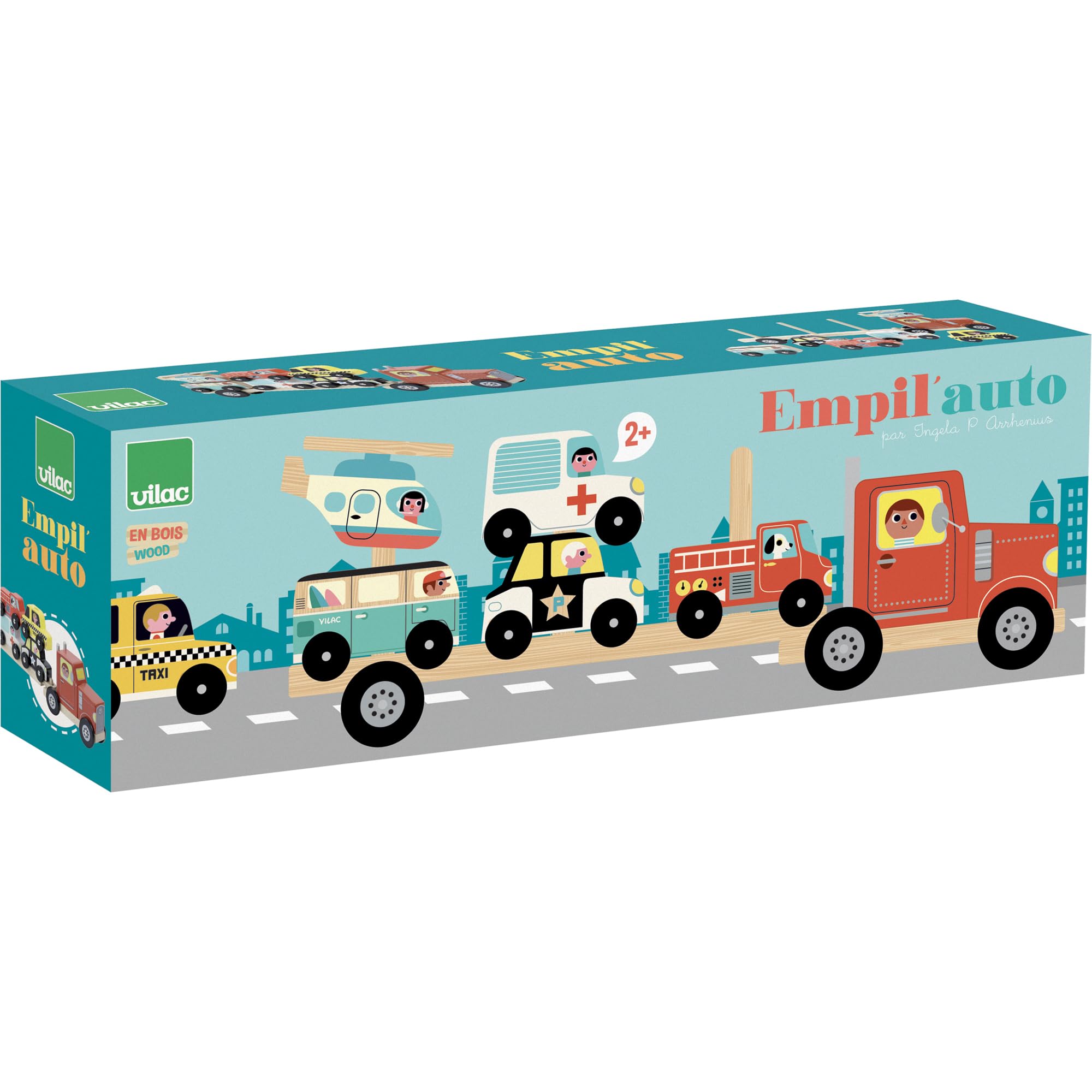 Vilac-stapelauto's ingela p arrhenius - Piccolino Voorburg