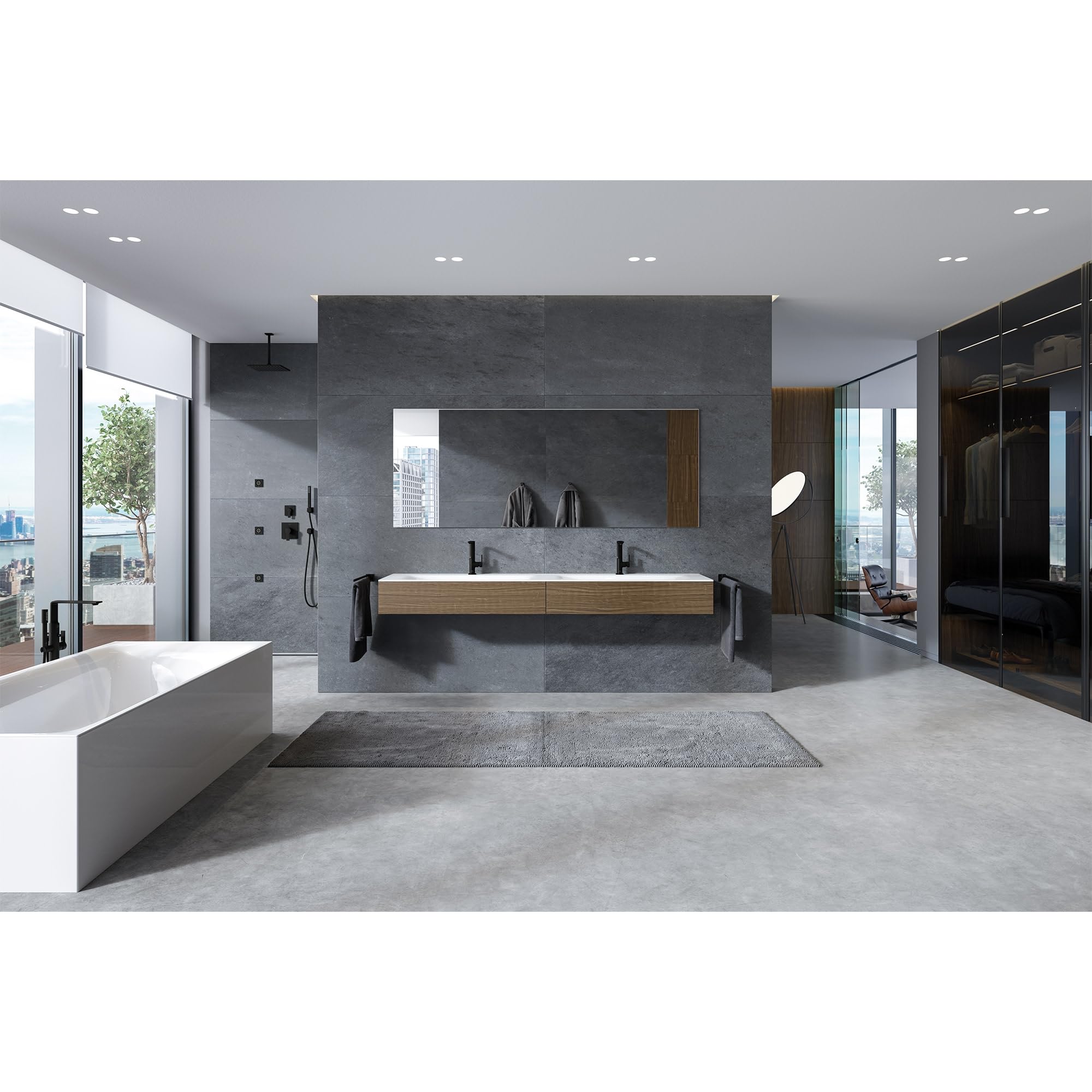 Allure Single-Hole Single-Handle L-Size Bathroom Faucet 1 2 Gpm — view 6